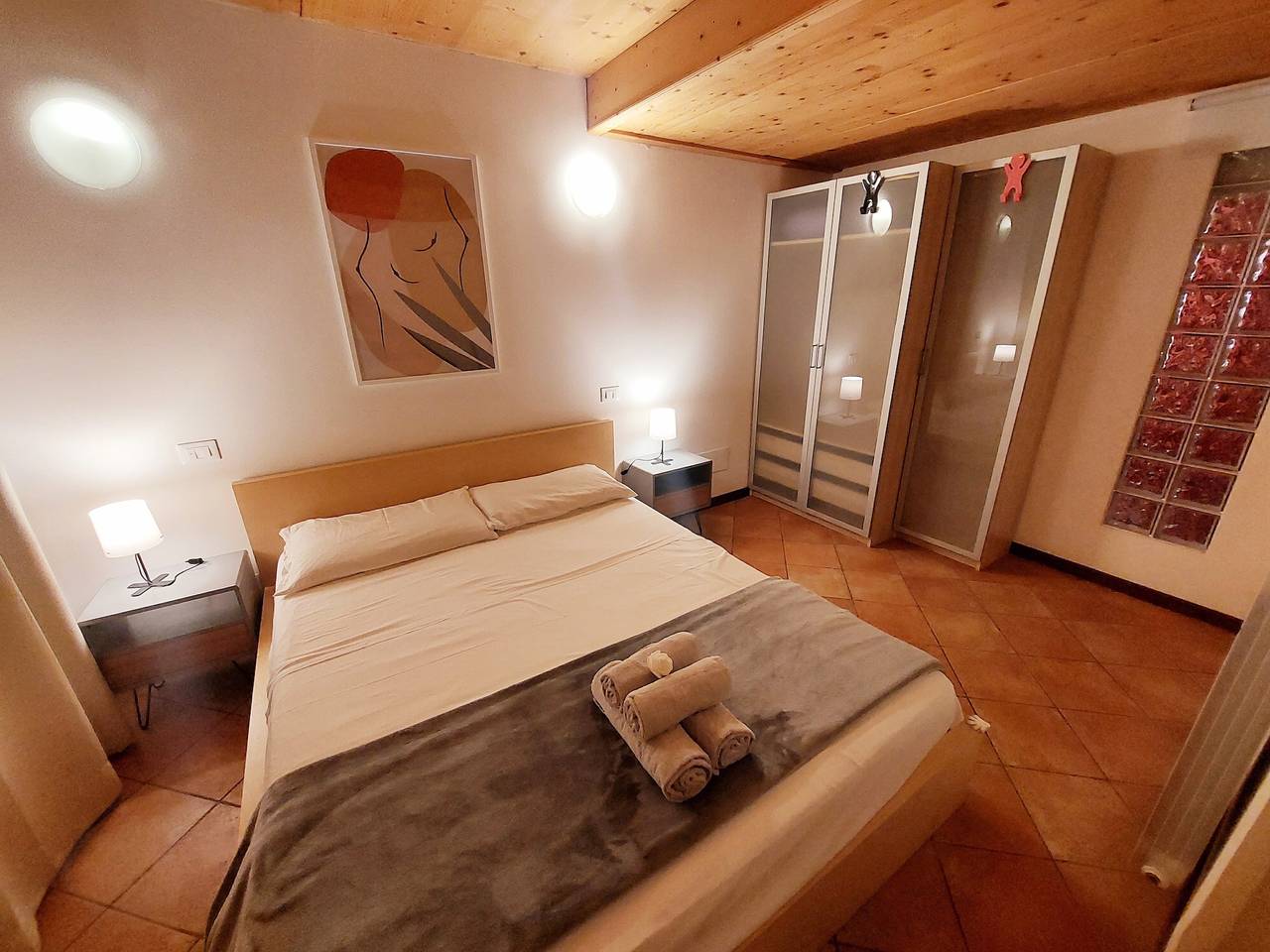 Ganze Wohnung, Reihenhaus mit privatem Garten in Villanuova sul Clisi, Gardasee-Berge