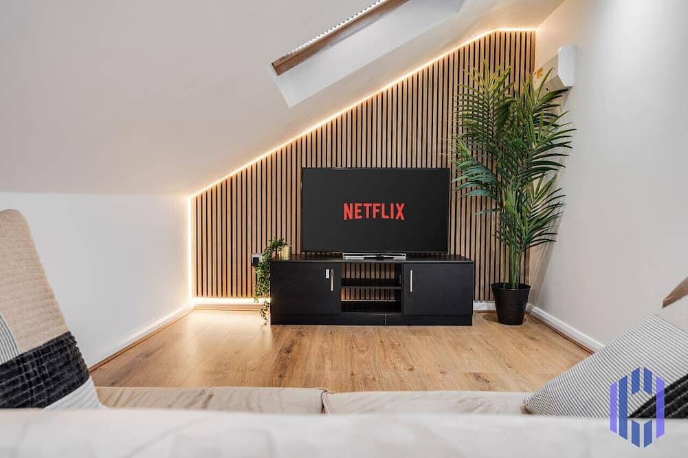 Appartamento intero, Scandi Loft Style Apartment - Sleeps 6 -nr Airport in Manchester, Greater Manchester