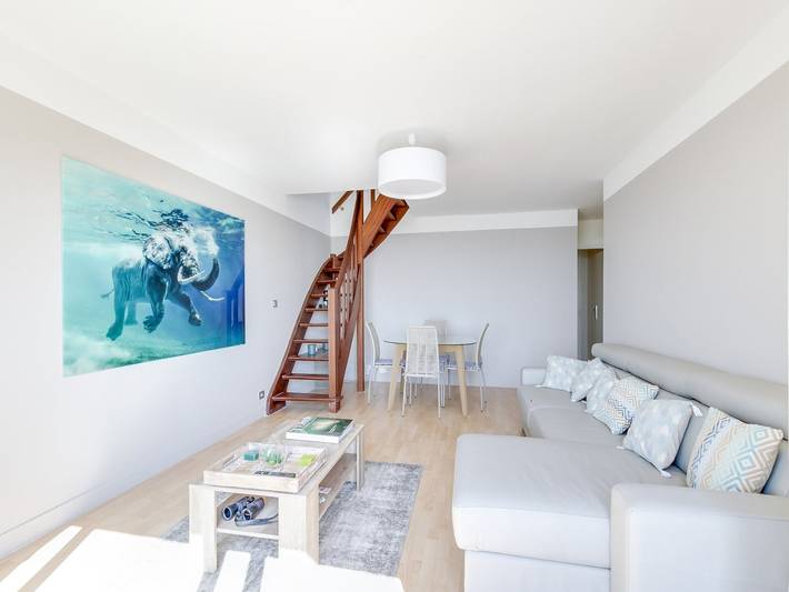 Location de vacances pour 6 personnes, avec balcon/terrasse et vue à Trouville-sur-Mer