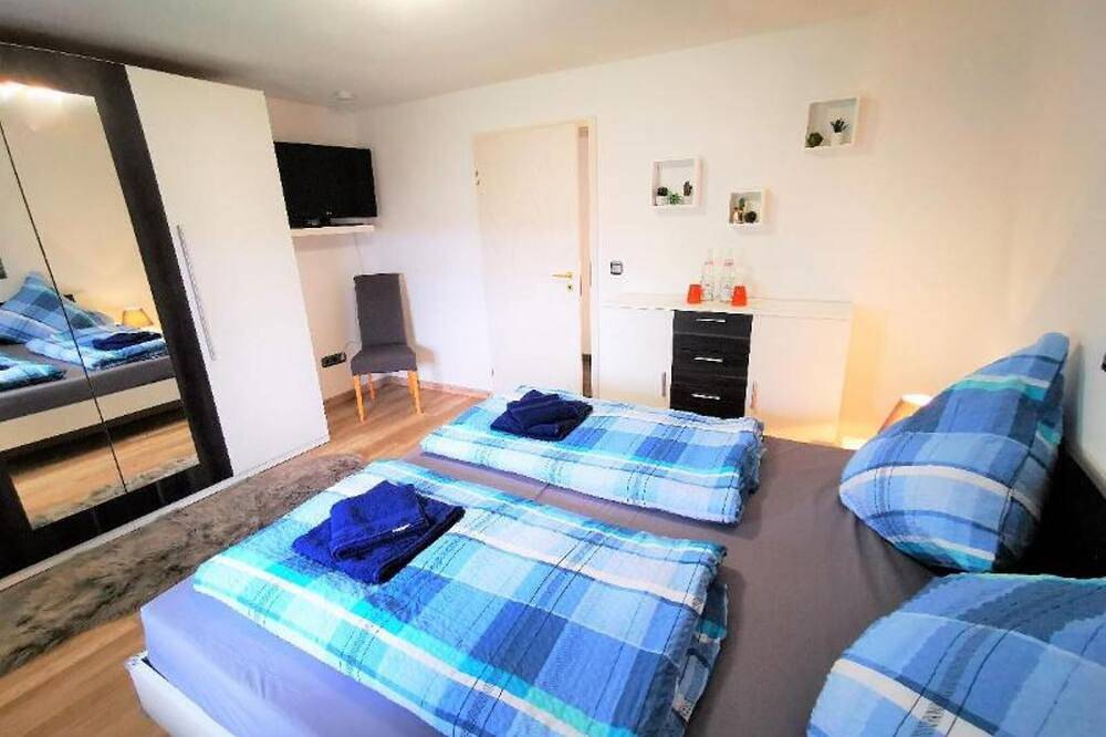 Ganze Wohnung, 5 Sterne Ferienwohnung (100qm) mit 2 Schlafzimmern und Garten in Sankt Oswald-Riedlhütte, Šumava Mountains