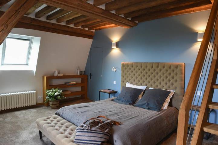 Hôtel pour 2 personnes, avec piscine et jardin, animaux acceptés dans Plage de Pennedepie - 3