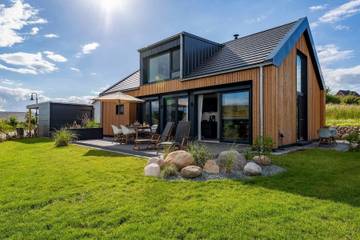 Ferienhaus für 4 Personen, mit Sauna und Terrasse sowie Garten, mit Haustier an der Ostsee
