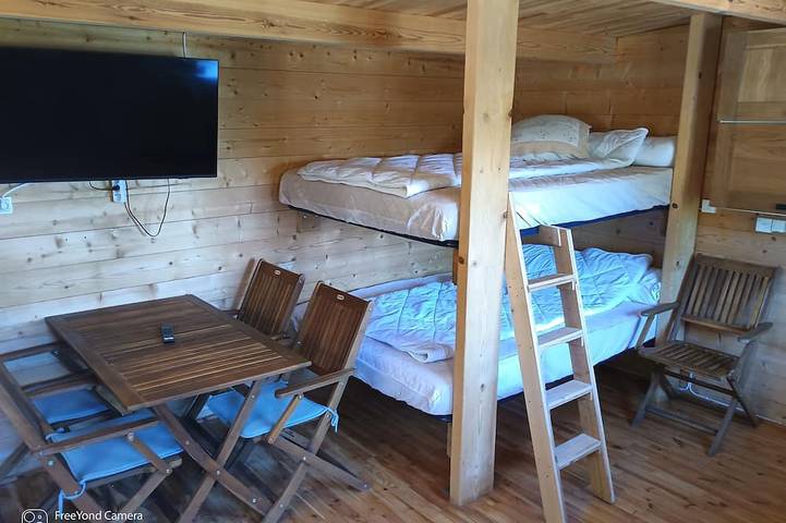 Chalet für 6 Personen, mit Pool und Garten sowie Terrasse in Nizza - 4