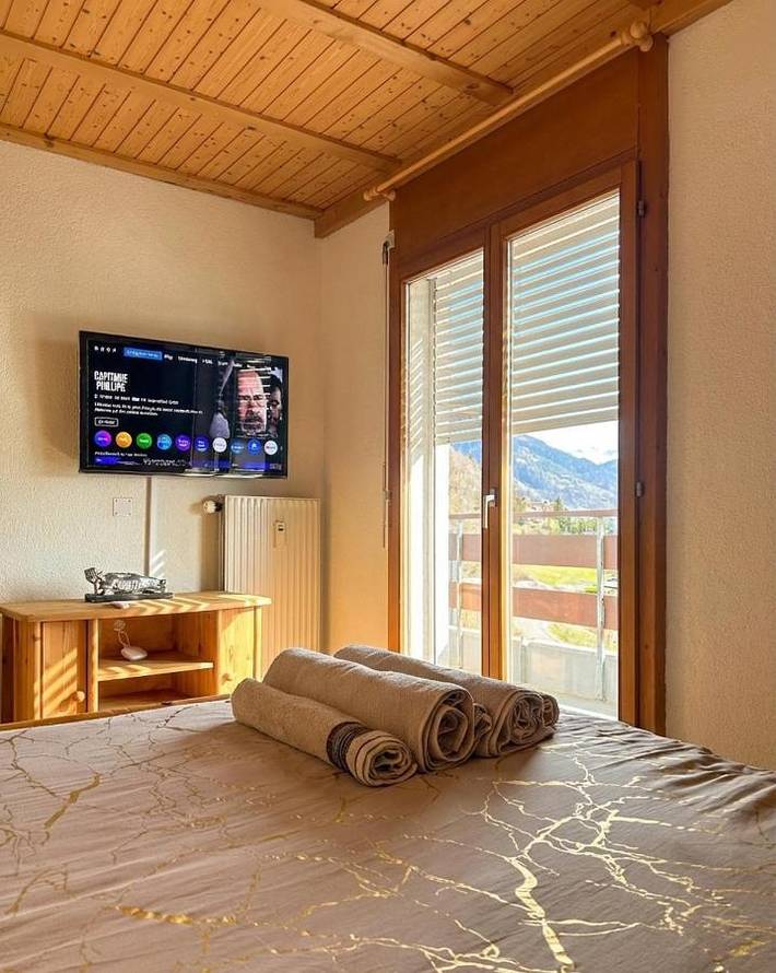 Gîte pour 4 personnes, avec balcon et vue à Vionnaz - 3