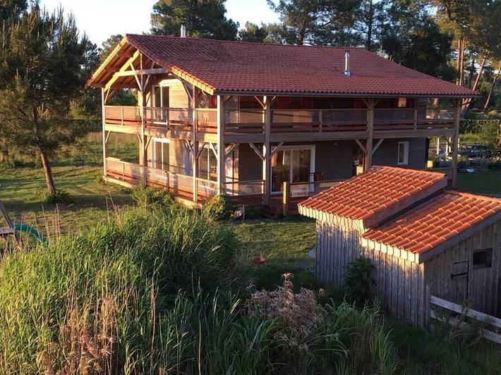 Chalet pour 8 personnes, avec sauna et jardin