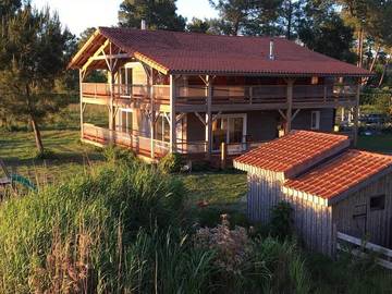 Maison de campagne pour 8 personnes, avec sauna et jardin dans Aerodrome De Biscarrosse - Parentis