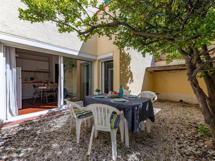 Location de vacances pour 4 personnes, avec terrasse à Le Barcarès