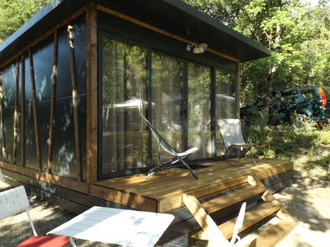 Casa Móvil Acogedora para 2 con Terraza in Tallard, Gap region