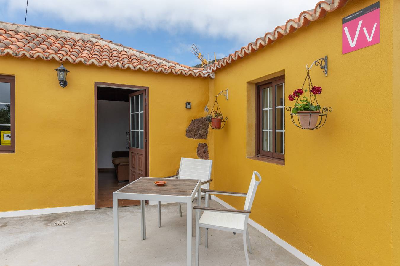 Casa de vacaciones 'La Rehoya' con vistas al mar, terraza privada y Wi-Fi in Puntallana, La Palma Norte