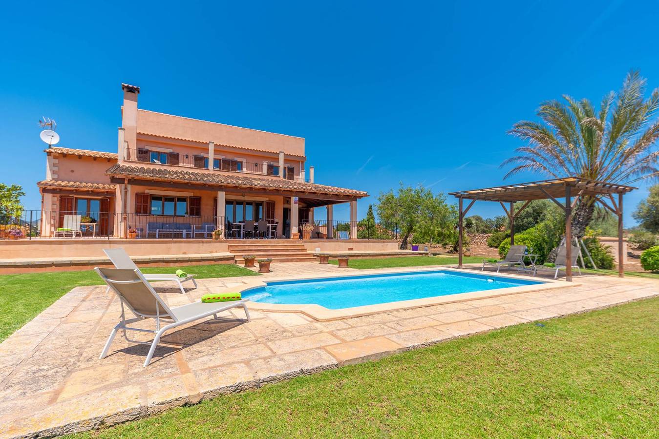 Finca Can Guillem Boquet - Villa mit privatem Pool und kostenlosem Wifi in Porto Cristo in S'Illot Cala Morlanda, Manacor