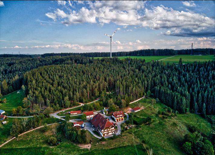Gîte pour 2 personnes, avec balcon/terrasse et terrasse, adapté aux familles à Schramberg - 3