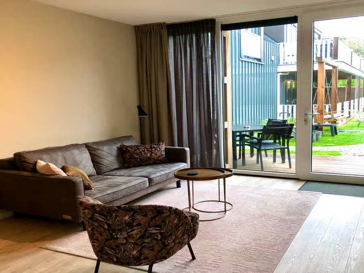 Ferienwohnung für 4 Personen, mit Garten und Sauna