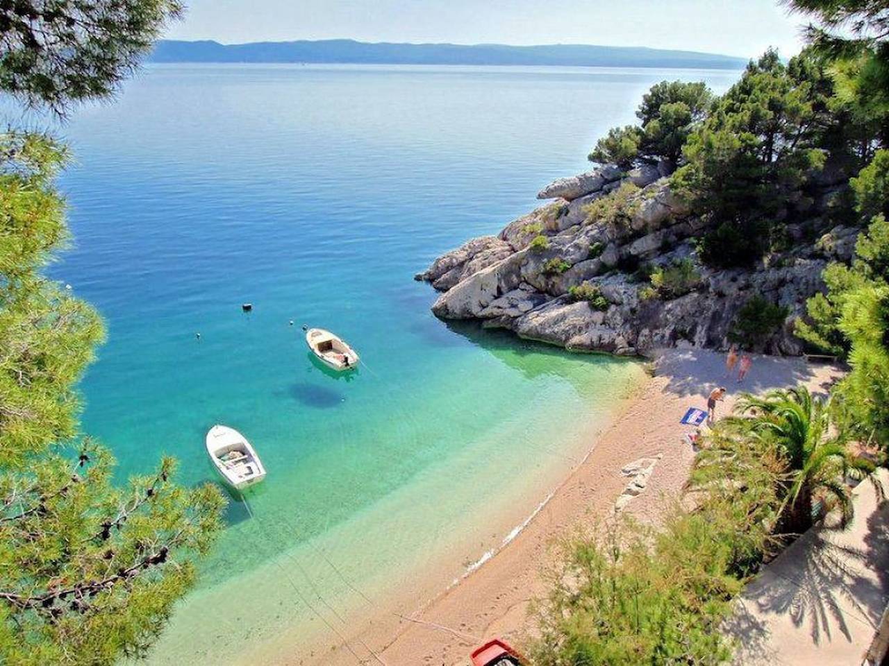 Ganze Wohnung,  Adria View, Apartment Dado, mit Pool in Makarska, Makarska Riviera