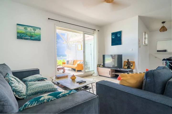 Gîte pour 4 personnes, avec vue et balcon à Le Moule - 3