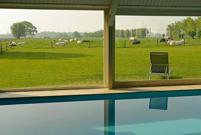 Ferienhaus für 12 Personen, mit Garten und Sauna sowie Pool und Ausblick in Damme (Belgien)
