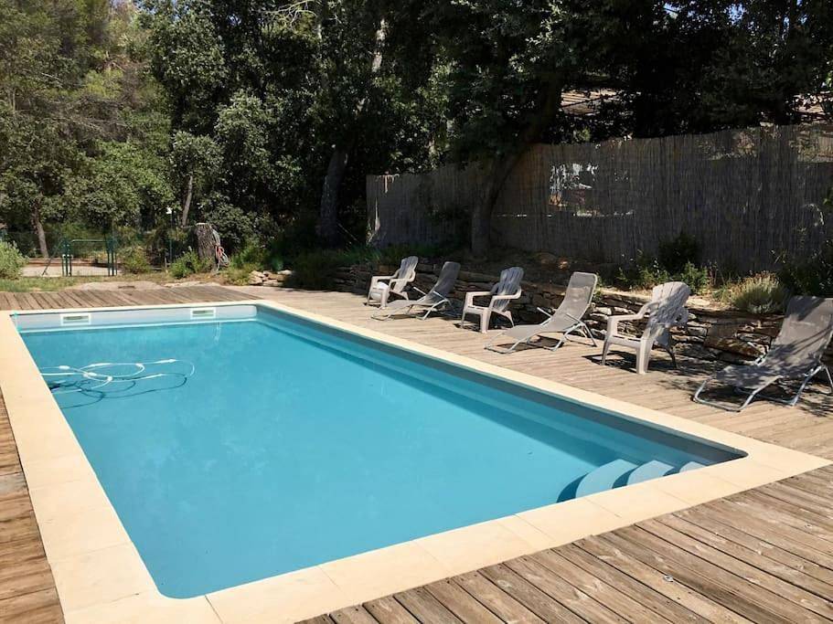 Villa Family - Clim, Piscine & Pétanque in Pourrières, Région de Brignoles