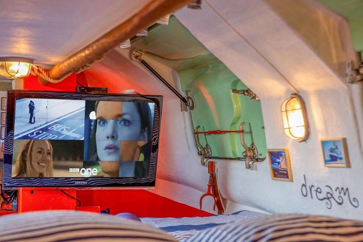 Bateau pour 3 personnes, avec vue sur le lac et vue ainsi que terrasse et jardin dans Monnickendam - 4