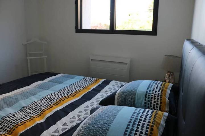 Appartement entier, 2 pièces, rez-de-jardin, Vue imprenable sur le Lac Léman in Évian-les-Bains, Région de Thonon-les-Bains