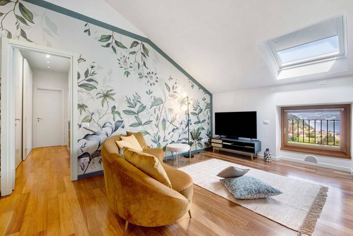 Apartamento inteiro, Apartamento 'Historia Suite Bellagio' com vista para o lago, jardim partilhado e acesso Wi-Fi in Bellagio, Município de Bellagio