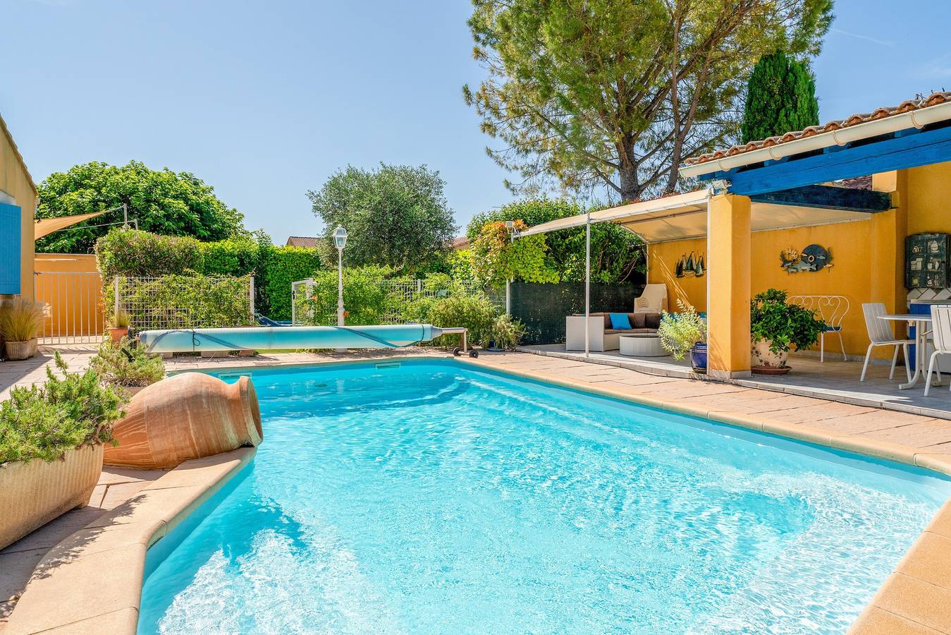 Ferienhaus „L'Olivier“ mit Gemeinschaftspool, Wlan und Klimaanlage in L'Isle-sur-la-Sorgue, Vaucluse