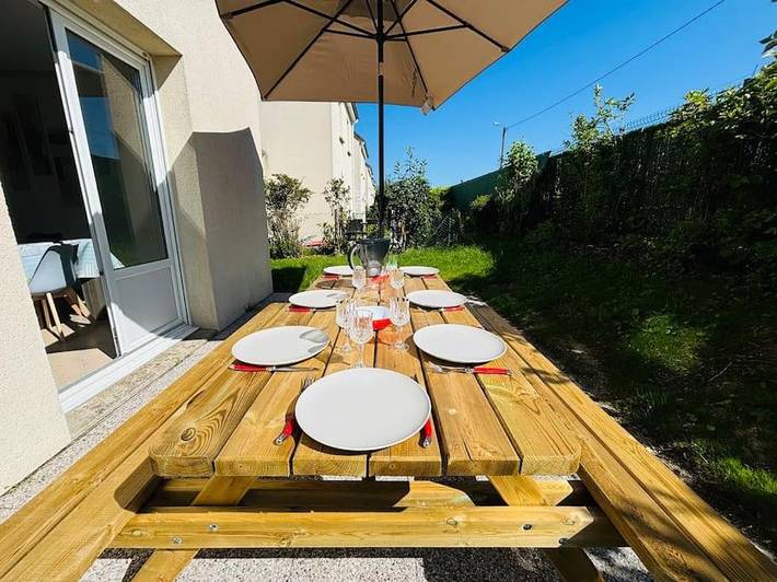 Maison de vacances pour 7 personnes, avec jardin