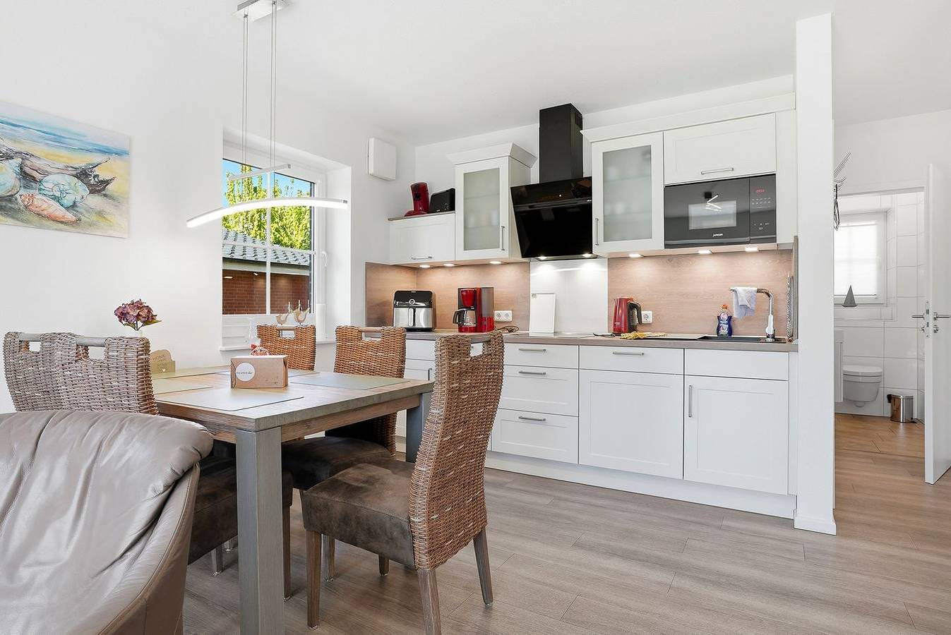 Ganze Wohnung, Ferienwohnung (55qm) für 4 Personen mit Terrasse und sep. Gäste-Wc in Greetsiel, Krummhörn