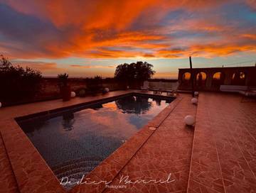 Location de vacances pour 9 personnes, avec vue ainsi que piscine et jardin dans Sidi Kaouki