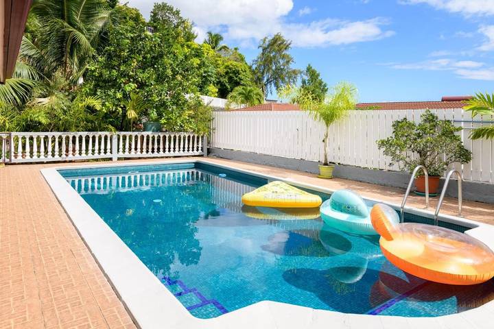 Maison de vacances pour 7 personnes, avec jardin et piscine