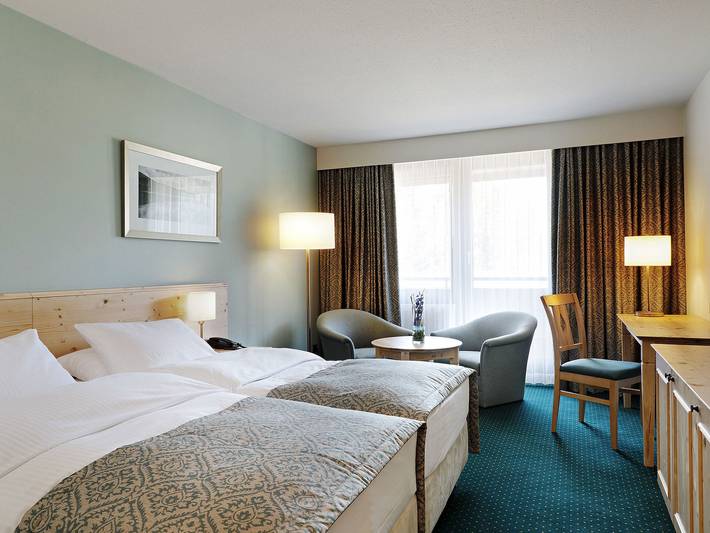 Hôtel pour 2 personnes, avec jardin ainsi que sauna et piscine, adapté aux familles