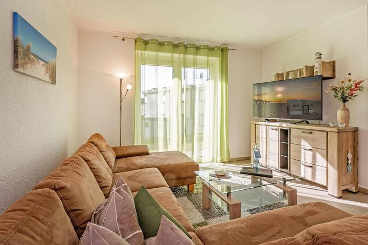 Ferienwohnung für 4 Personen, mit Terrasse, mit Haustier in Korswandt