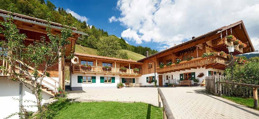 Ferienwohnung für 2 Personen, mit Balkon und Terrasse sowie Garten in Sonthofen