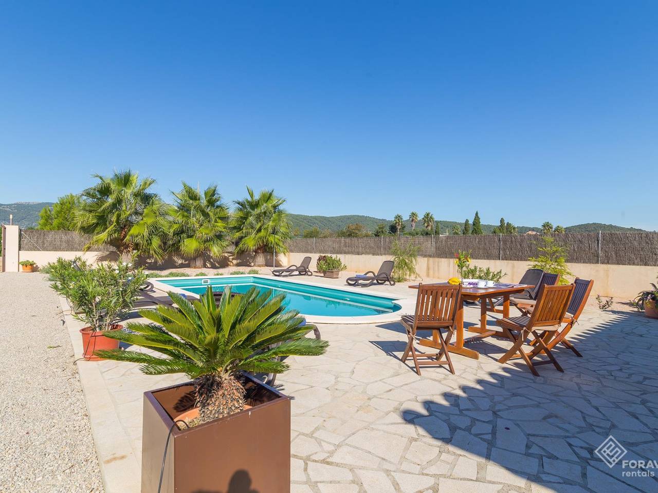 Can Melis - Moderne Villa mit Pool in der Nähe von Campanet in Campanet, Mallorca Inselmitte