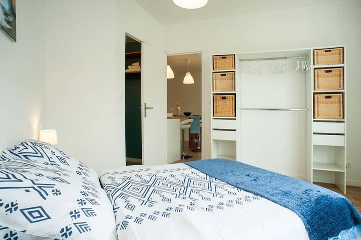 Apartamento entero, Charming 2-bedroom apartment close to Saint-Brieuc Sncf train station in Saint-Brieuc, Côte de Goëlo