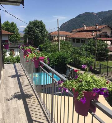 Gîte pour 4 personnes, avec jardin et vue à Gravellona Toce