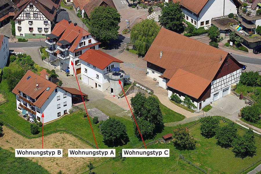 Ganze Ferienwohnung, Weingut Bernhard - Ferienwohnung Typ C in Daisendorf, Region Bodensee-Oberschwaben