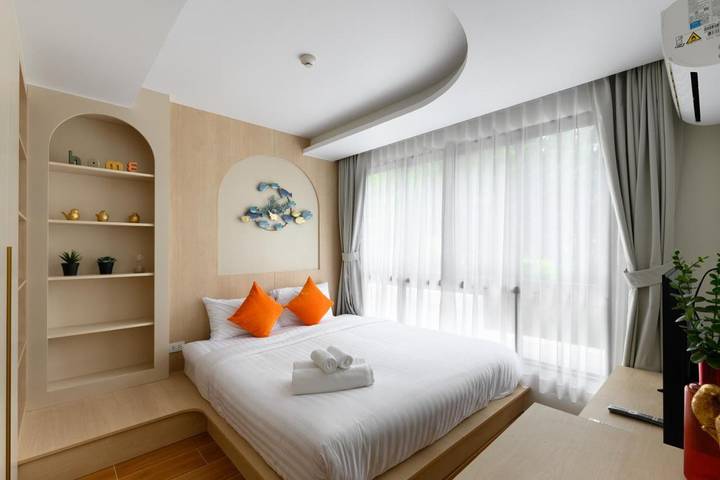 Gîte pour 2 personnes, avec piscine ainsi que balcon et vue à Kamala Beach - 3