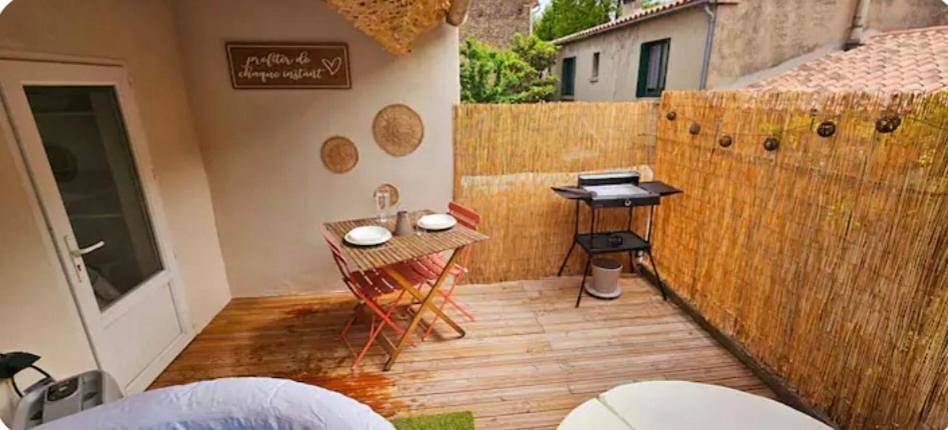 Appartement de vacances pour 2 personnes, avec Jacuzzi et Terrasse