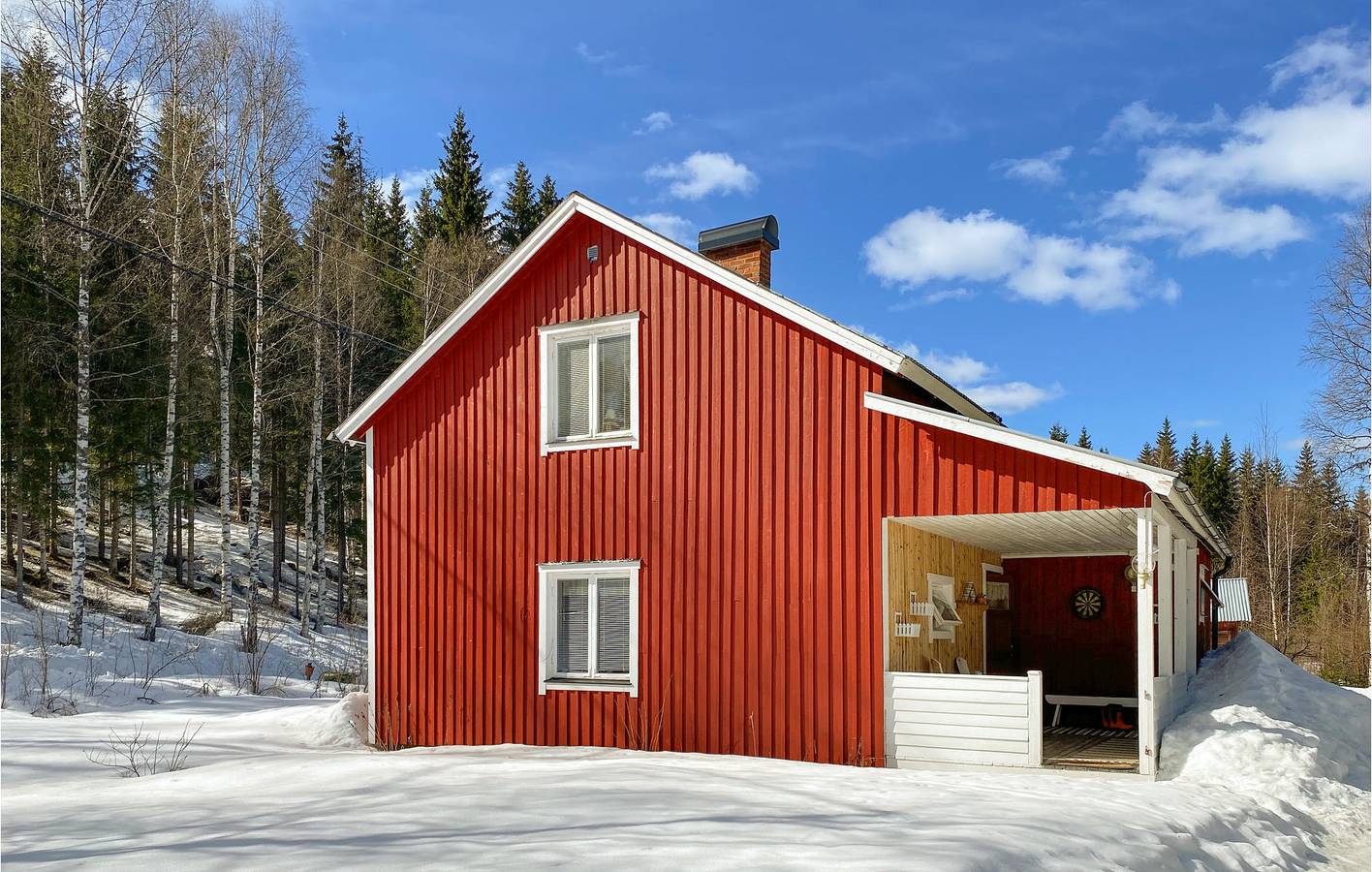 Hus för 6 Personer med trädgård in Värmland