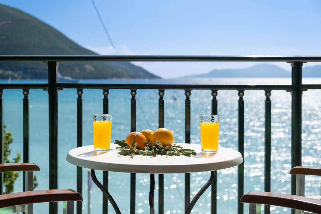 Ganze Wohnung, Ferienwohnung 'Apostolos Apartment 3' nahe dem Strand mit Meerblick und Wlan in Vasiliki, Griechenland