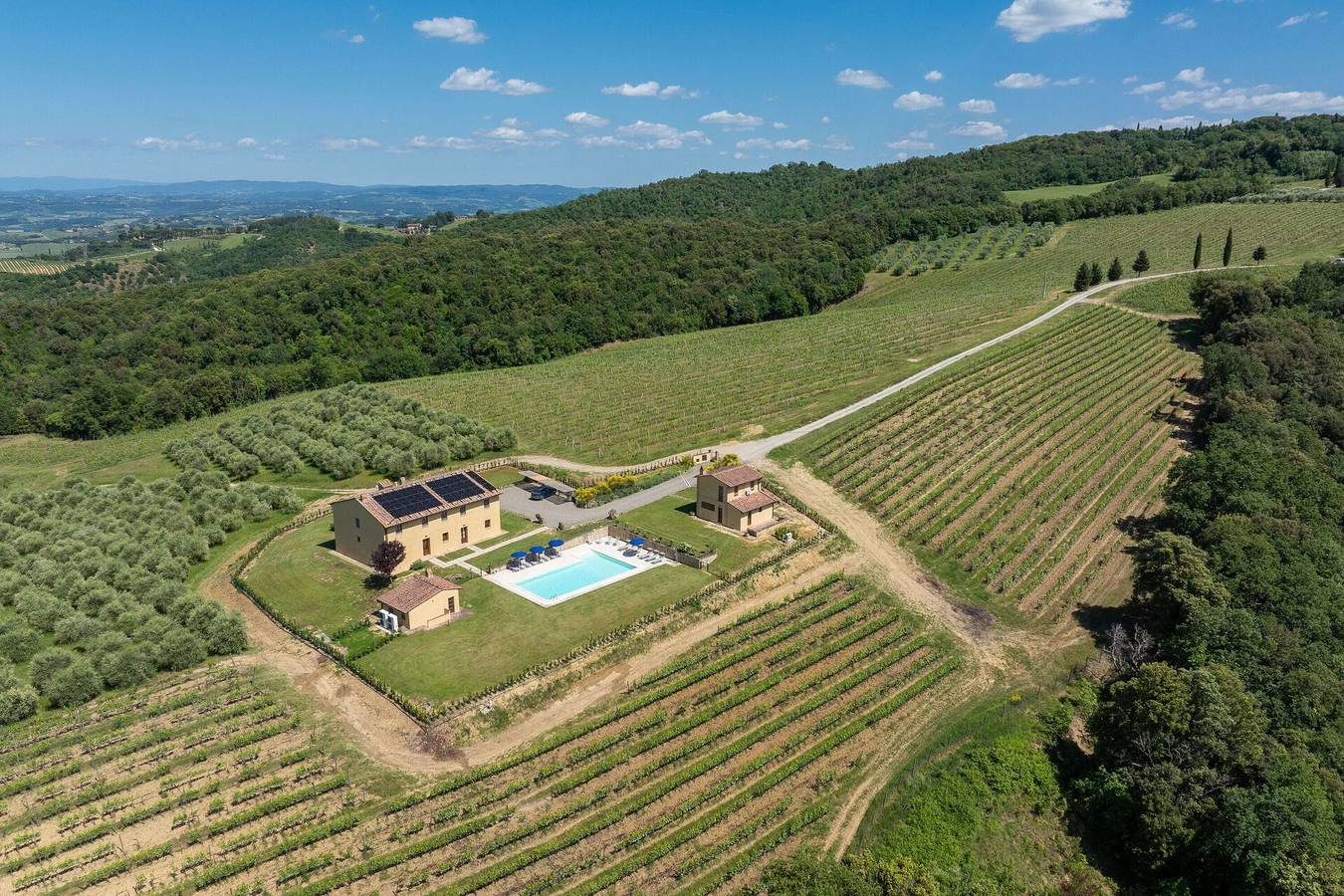 Villa für 14 Personen mit Pool in Larniano, San Gimignano