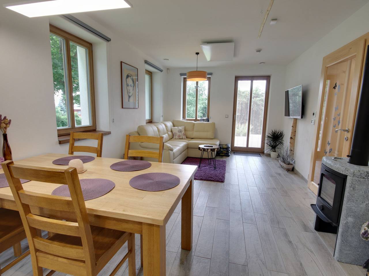 Appartement entier, U Krále in Kořenov, Monts des Géants