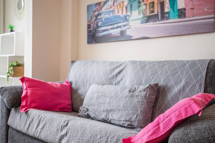Ganze Wohnung, Ferienwohnung 'Vistas Al Mar - Junto A La Playa' mit Meerblick, Gemeinschaftspool und WLAN in Calpe Altstadt, Calpe