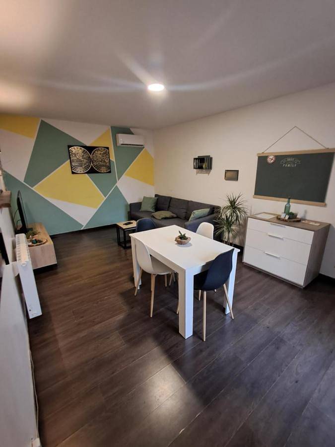 Appartement de vacances pour 3 personnes, avec jardin