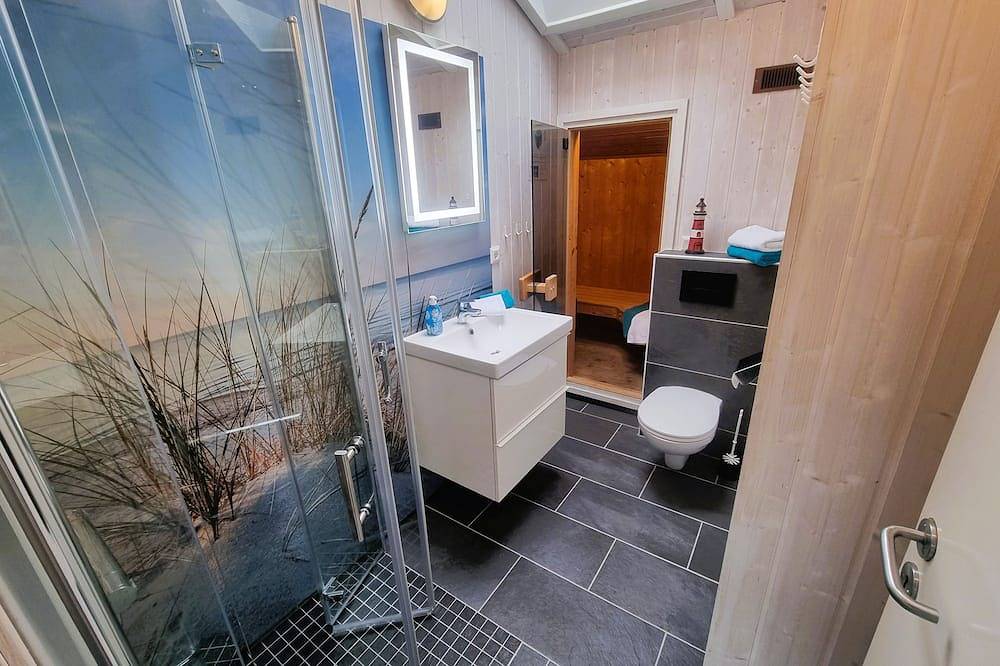 Strandhaus im Ferienpark Schönhagen für 6 Personen mit Sauna in Schönhagen, Brodersby