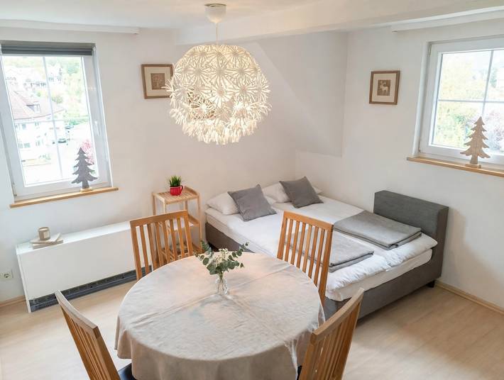 Hütte für 4 Personen, mit Terrasse und Garten sowie Ausblick in Baiersbronn