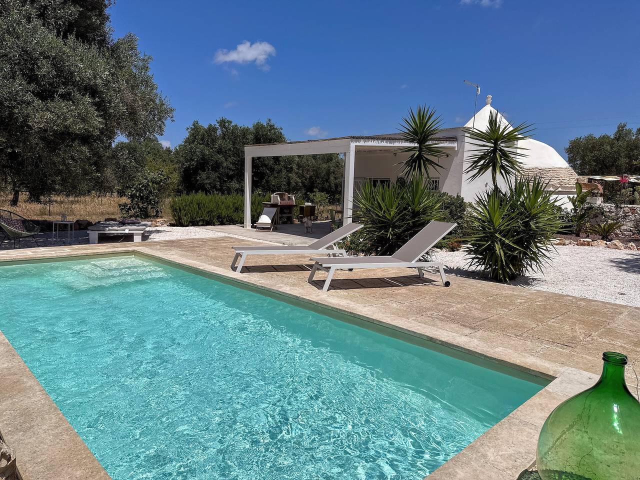 Villa 'Trullo Oscar Con Piscina Privata' con Piscina Privata, Wi-Fi e Aria Condizionata in Ceglie Messapica, Salento
