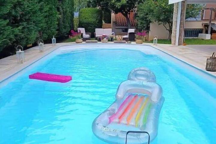 Ferienhaus für 6 Personen, mit Garten