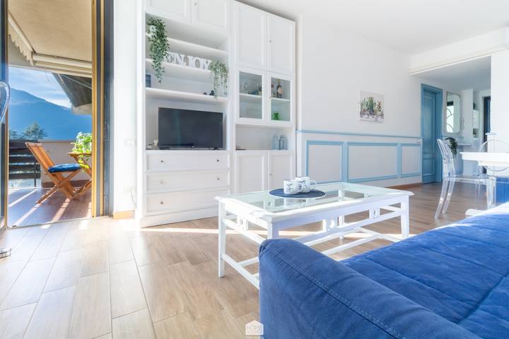 Gîte pour 6 personnes, avec vue et vue sur le lac ainsi que piscine et terrasse à Lierna - 3