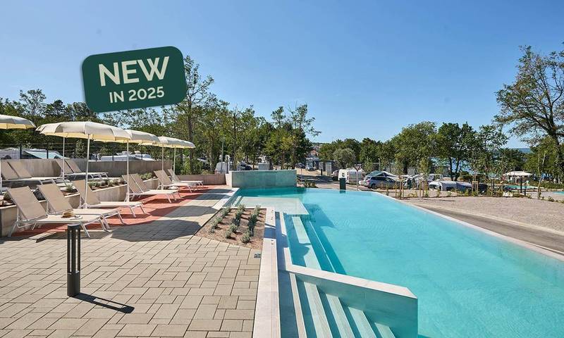 Camping für 10 Personen, mit Whirlpool und Garten sowie Kinderpool und Pool auf Krk