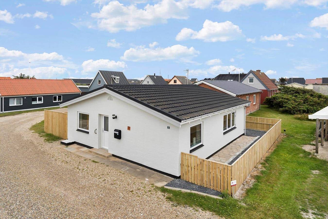 Feriehus for 4 personer med have in Thorsminde, Nissum Fjord